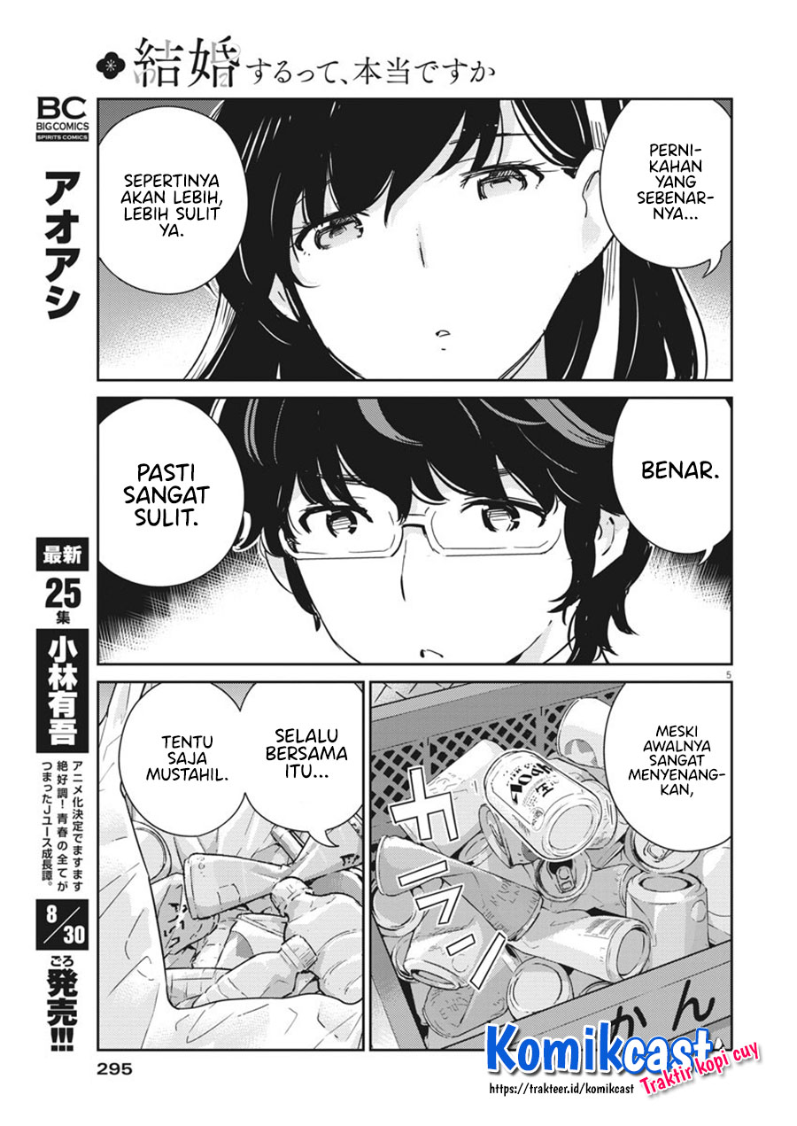 Kekkon Surutte, Hontou Desu ka? Chapter 49 Gambar 6